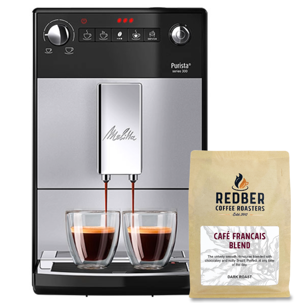 Melitta Purista® Series 300 Bean to Cup Coffee Machine - Silver