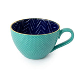 Mikasa Stoneware Mug, 330ml - Grey Floral