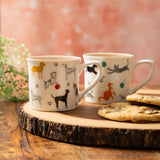 Mikasa Dog Fluted Mug, 250ML