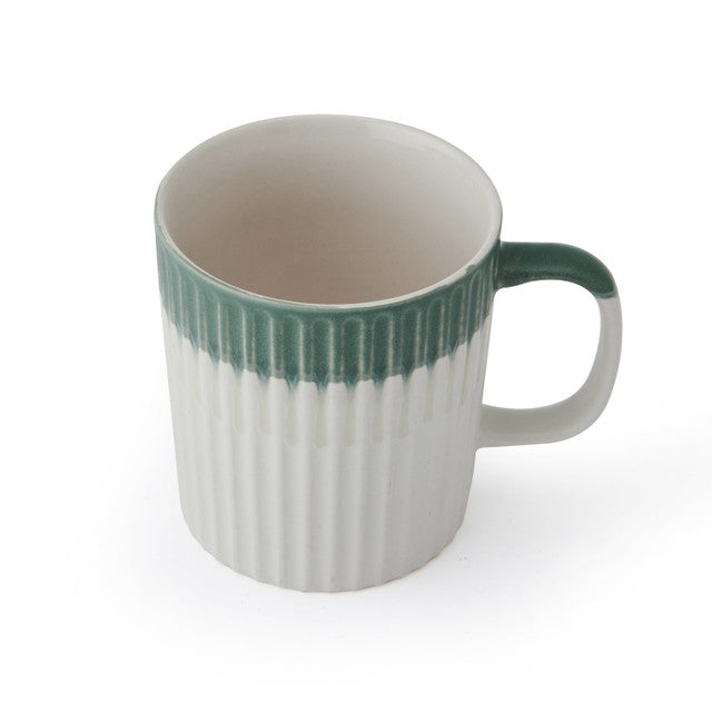 Mikasa Green Textured Mug, 410ml