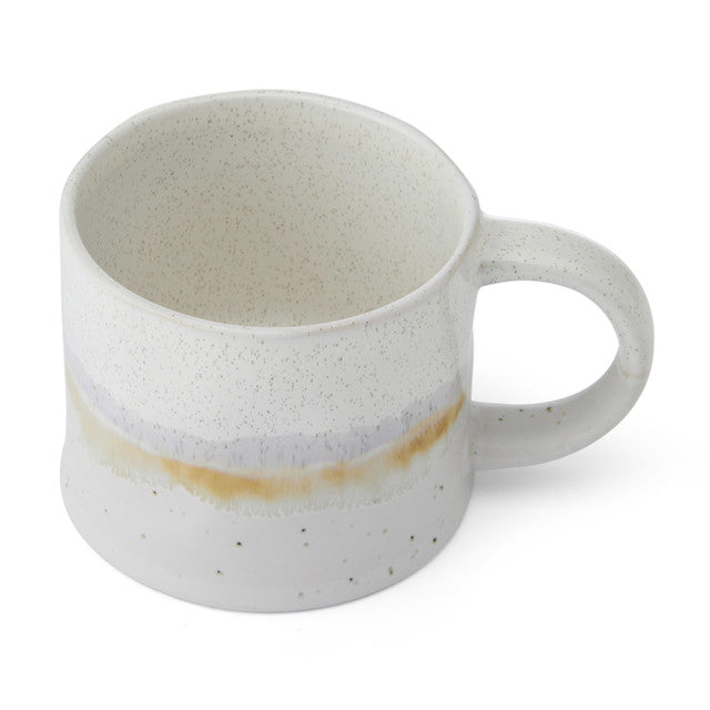 Mikasa White Reactive Glaze Mug, 450ml