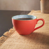 Mikasa Stoneware Mug, 330ml - Grey Floral