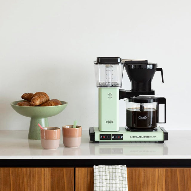 Moccamaster KBG Select Filter Coffee Machine - Pastel Green