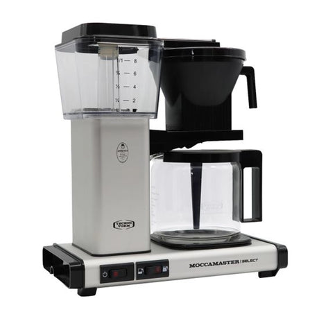 Moccamaster KBG Select Filter Coffee Machine - Matt Silver