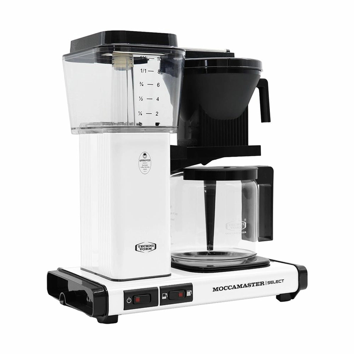 Moccamaster KBG Select Filter Coffee Machine 53823 - White