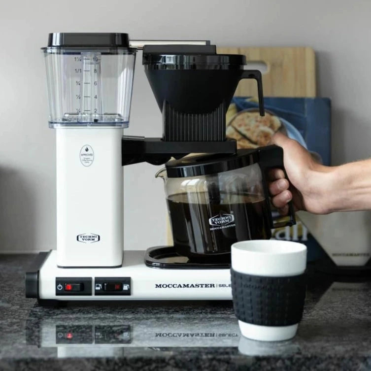 Moccamaster KBG Select Filter Coffee Machine 53823 - White