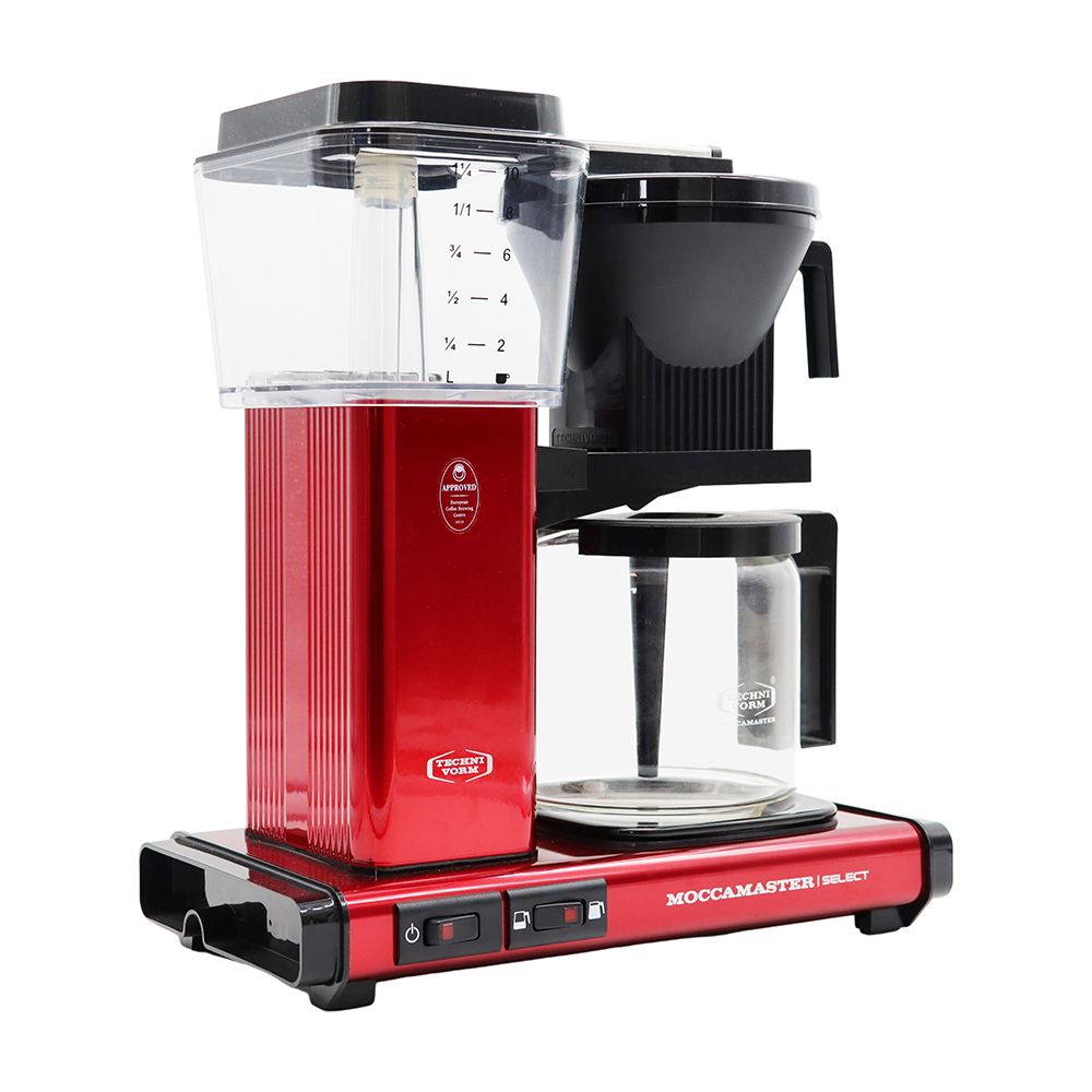Moccamaster KBG Select Filter Coffee Machine - Red Metallic