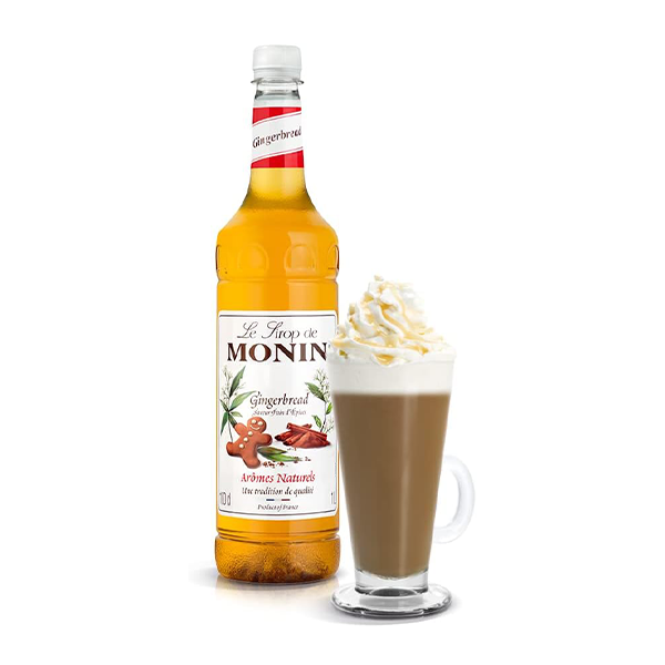 Monin Coffee Syrup 1L - Gingerbread