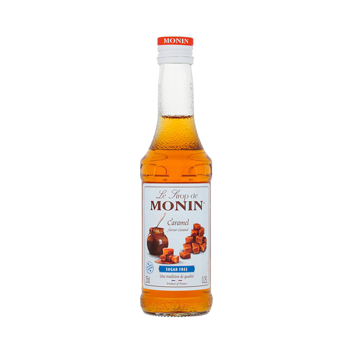 Monin Syrup 250ml - Sugar Free Caramel