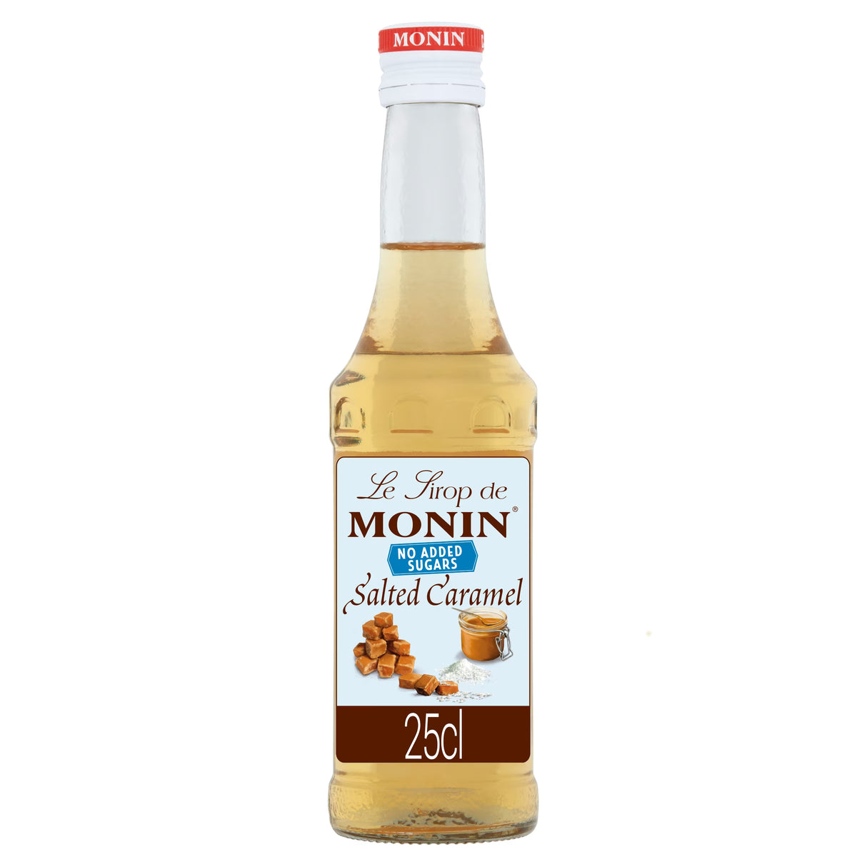 Monin Syrup 250ml - Sugar Free Salted Caramel