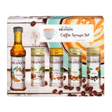 Monin Syrup Gift Set 5 x 5cl - Coffee Gift Set