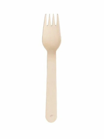 Disposable Cutlery - Fork - Wooden - Case of 1000