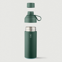 Ocean Bottle Original 500ml - Forest Green, Redber Coffee
