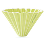 Origami Ceramic Medium Coffee Dripper - Green