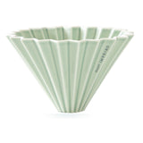 Origami Ceramic Medium Coffee Dripper - Matte Green