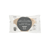 Hario Pegasus Filter Papers - Size 02 - Brown (100-Pack) | Redber Coffee