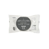 Hario Pegasus Filter Papers - Size 02 - White (100-Pack)