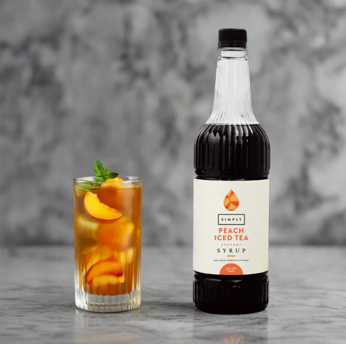 IBC, Simply Iced Tea Syrup 1L - Peach, Redber Coffee