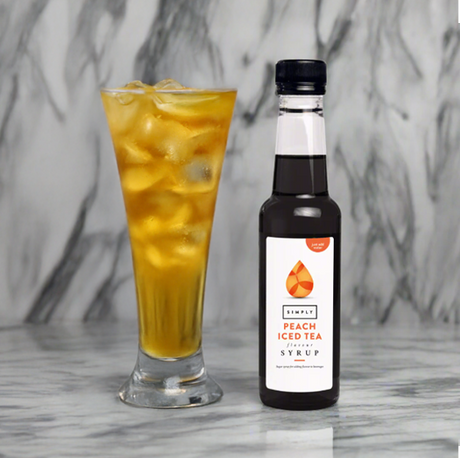 IBC, Simply Iced Tea Syrup 250ml - Peach, Redber Coffee