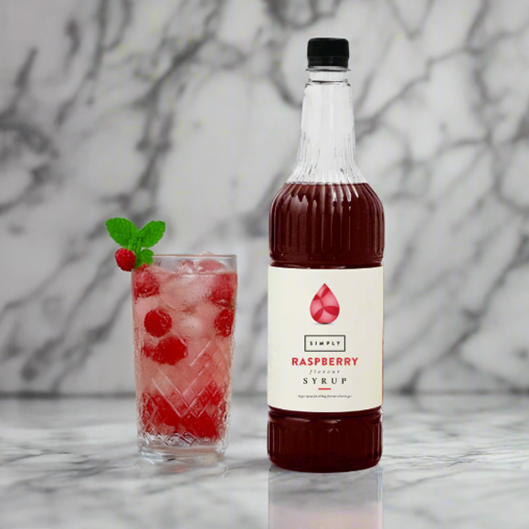 IBC, Simply Coffee Syrup 1L - Raspberry, Redber Coffee