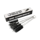 Rhino Steam Wand & Milk Frother Brush Set | Barista Cleaning Tools