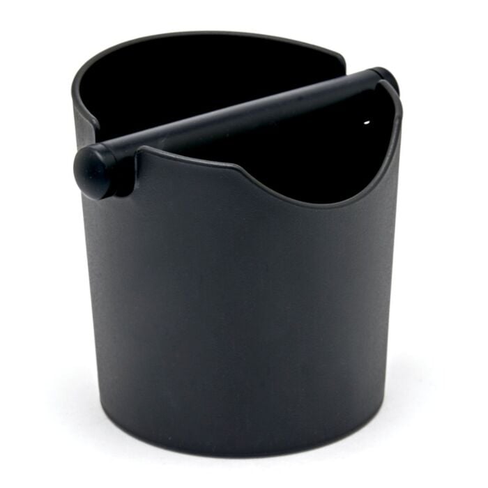 Rhino Domestic Knock Box / coffee Waste Bin - Black