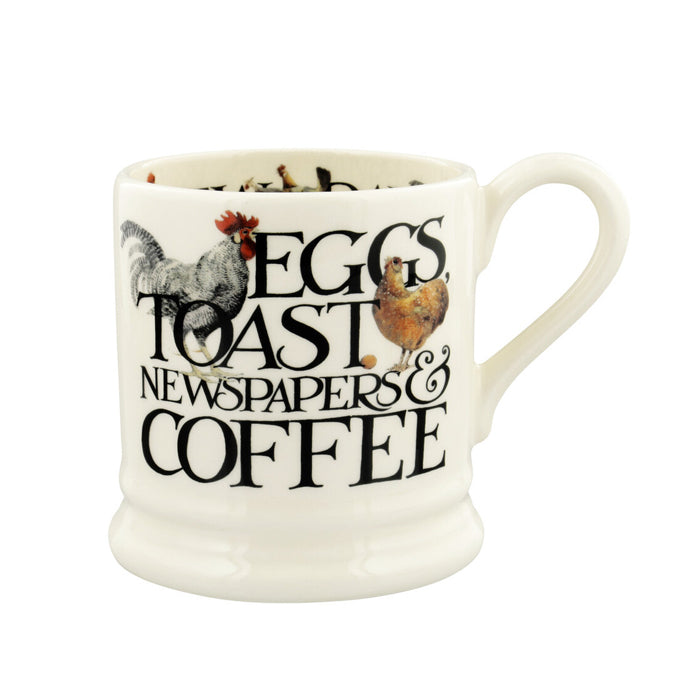 Rise & Shine Eggs & Toast 1/2 Pint MugRise & Shine Eggs & Toast 1/2 Pint Mug