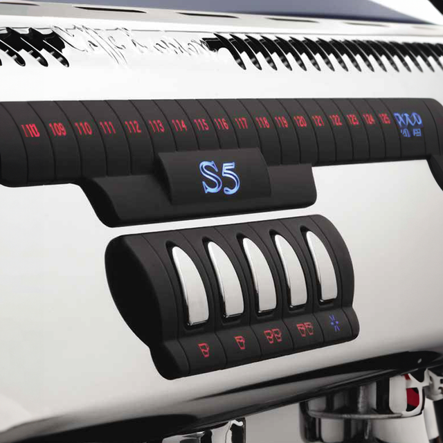 Upgrade your café with the La Spaziale S5 EK, a commercial semi-automatic espresso machine designed for high-performance coffee service. Featuring energy-efficient technology, programmable buttons, and dual pressure gauges, it’s ideal for busy cafés, bars, and restaurants. Available in 2, 3, or 4 group models, the S5 EK ensures consistent quality.