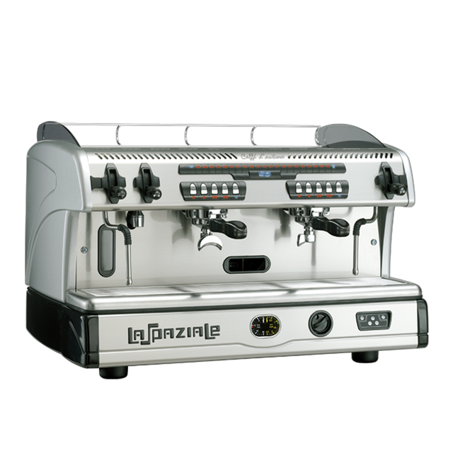 Upgrade your café with the La Spaziale S5 EK, a commercial semi-automatic espresso machine designed for high-performance coffee service. Featuring energy-efficient technology, programmable buttons, and dual pressure gauges, it’s ideal for busy cafés, bars, and restaurants. Available in 2, 3, or 4 group models, the S5 EK ensures consistent quality.