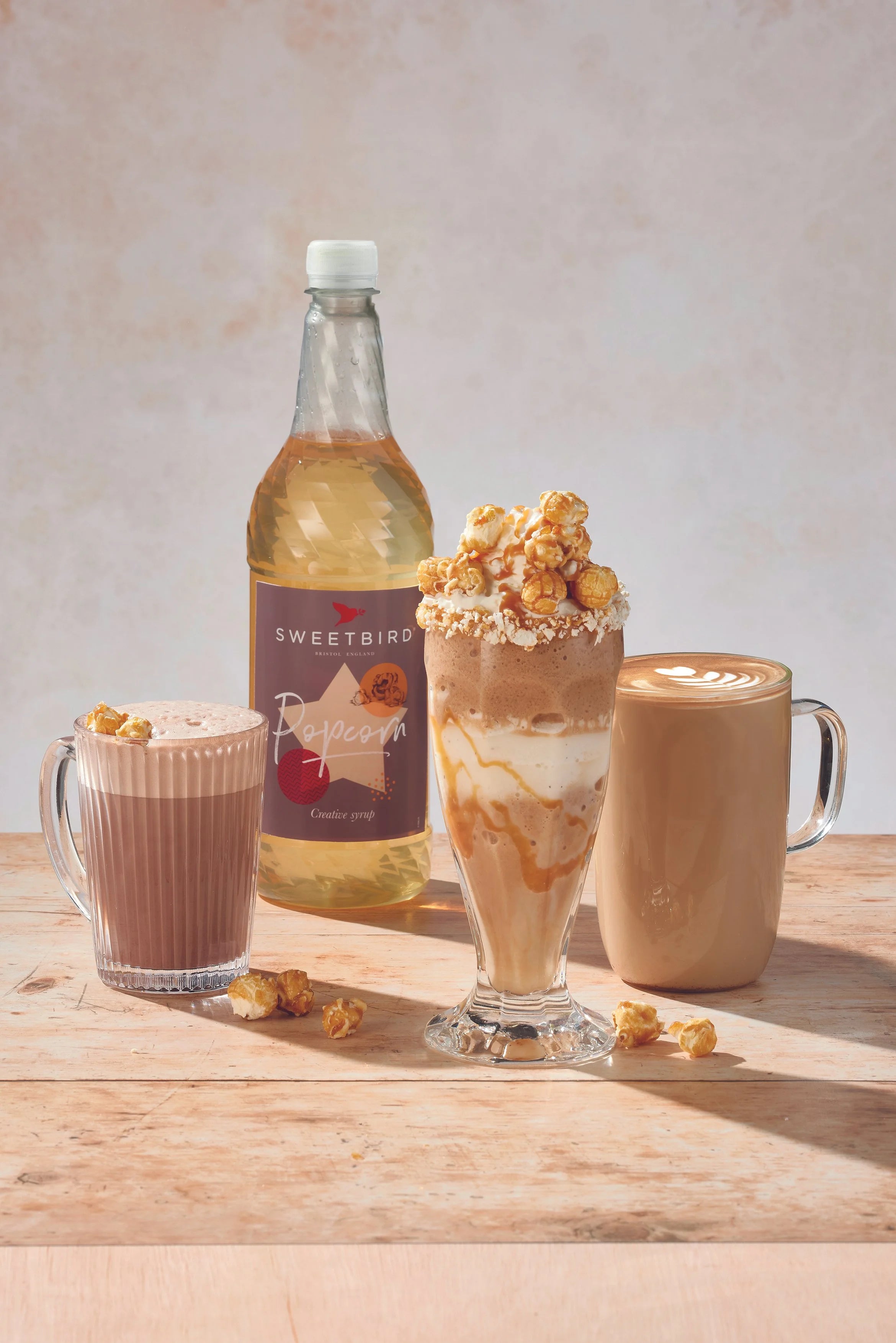 Sweetbird Coffee Syrup 1L - Popcorn