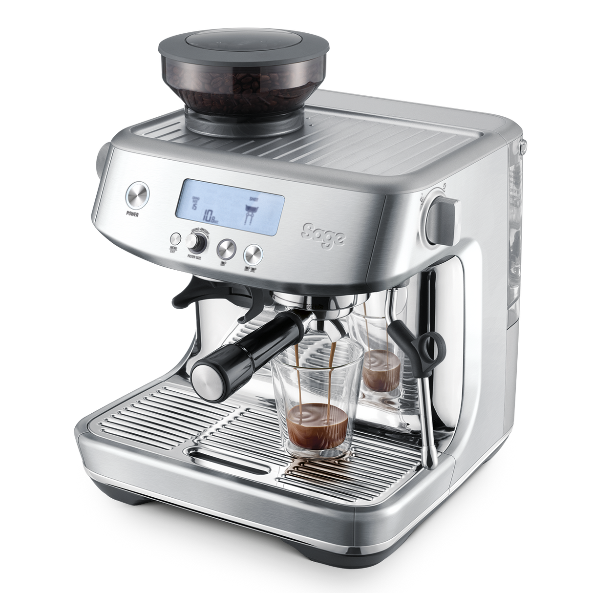 Sage Barista Pro™ Bean to Cup Coffee Machine - Stainless Steel