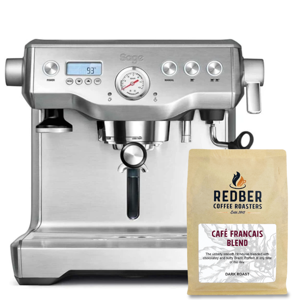 Sage the Dual Boiler Coffee Machine - Brushed Stainless Steel