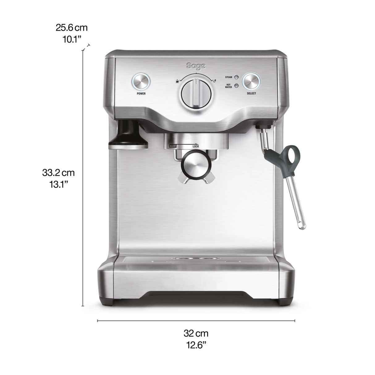 Sage The Duo Temp Pro Coffee Machine - Brushed Stainless Steel