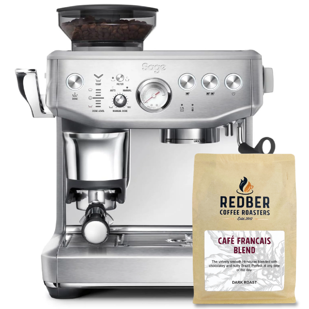 Sage The Barista Express Impress Coffee Machine - Stainless Steel