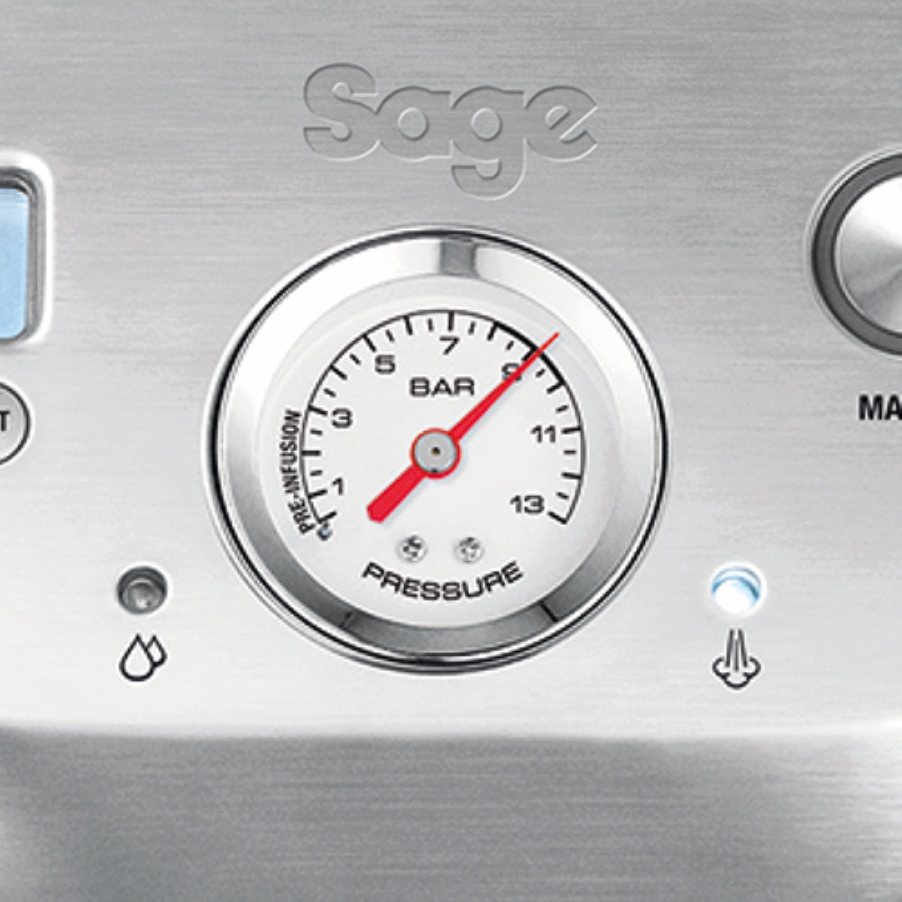 Sage the Dual Boiler Coffee Machine - Brushed Stainless Steel