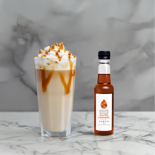 IBC, Simply Coffee Syrup 250ml - Salted Caramel, Redber Coffee