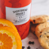 Shortbread House of Edinburgh - Handmade Shortbread Biscuits with Dark Chocolate & Orange 140g