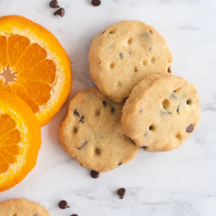 Shortbread House of Edinburgh - Handmade Shortbread Biscuits with Dark Chocolate & Orange 140g