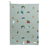 Sophie Allport Home For Christmas Tea Towel (Set of 2)
