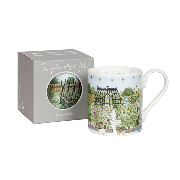Sophie Allport Green Fingers Large Mug 425ml Redber Coffee