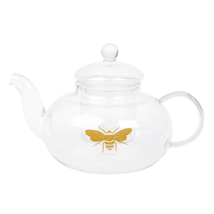 Sophie Allport Bees Glass Teapot 1L, Redber Coffee Roastery