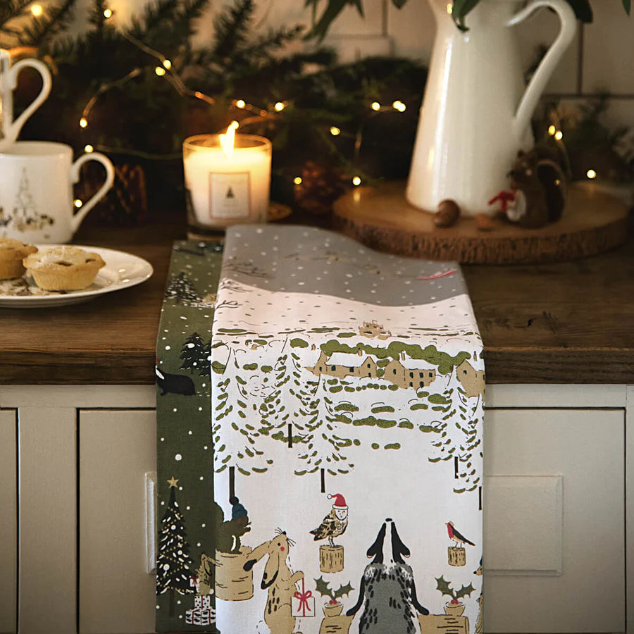 Sophie Allport Festive Forest Tea Towel (Set of 2)