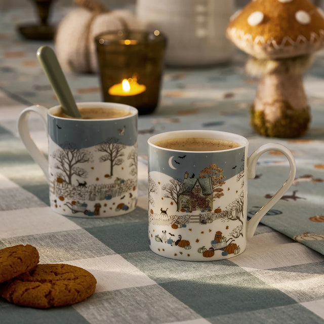 Sophie Allport Paws & Pumpkins Mug 425ml (Gift Boxed)