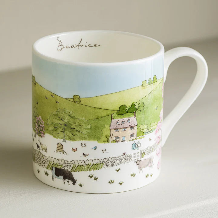 Sophie Allport Spring Cottage Scene Large - 425ml (Gift Boxed)