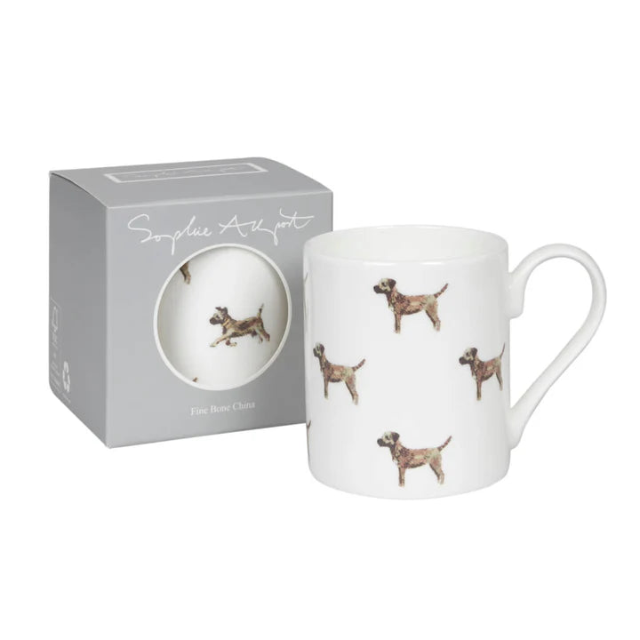 Sophie Allport Terriers Mug Large - 425ml (Gift Boxed)