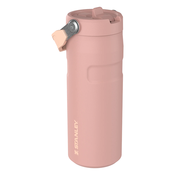 Stanley IceFlow Flip Straw Bottle 0.47L - Peach Rose