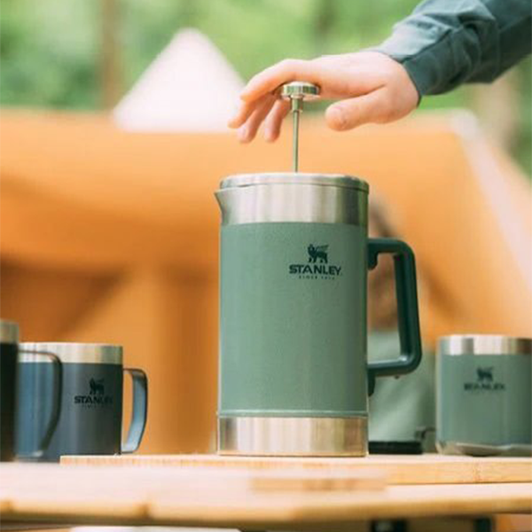Stanley Stay-Hot French Press 1.4L - Hammertone Green