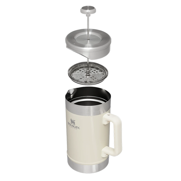 Stanley Stay-Hot French Press 1.4L - Cream Gloss