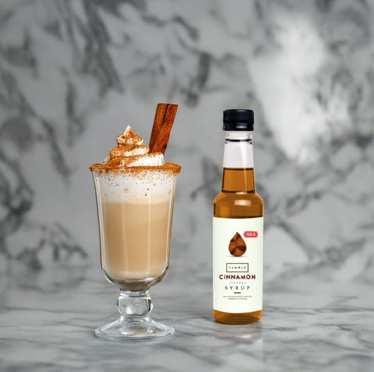 IBC, Simply Coffee Syrup 250ml, Sugar Free - Cinnamon, Redber Coffee