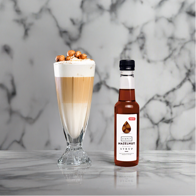 IBC, Simply Coffee Syrup 250ml, Sugar Free - Hazelnut, Redber Coffee